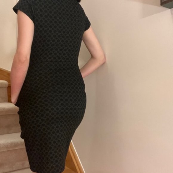 Fall Mono Pattern Tunic Dress - Picture 8 of 8